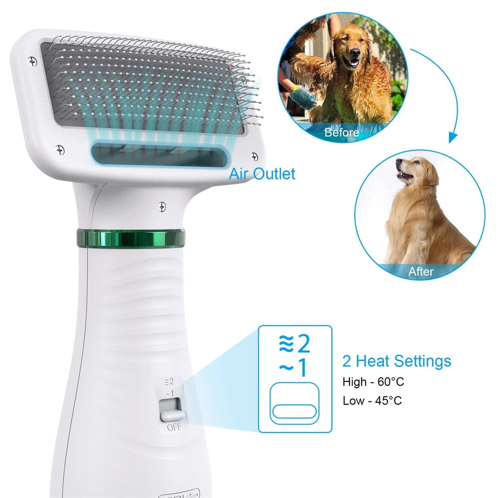 Portable 2 In 1 Dog Hair Dryer